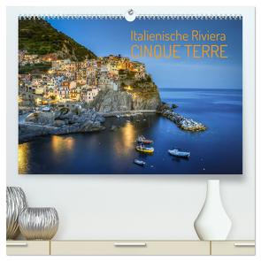 Italienische Riviera Cinque Terre (hochwertiger Premium Wandkalender 2024 DIN A2 quer), Kunstdruck in Hochglanz von photography,  saschahaas