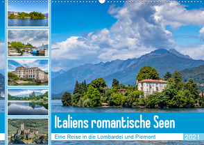 Italiens romantische Seen (Wandkalender 2021 DIN A2 quer) von Di Chito,  Ursula