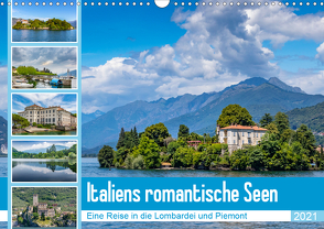 Italiens romantische Seen (Wandkalender 2021 DIN A3 quer) von Di Chito,  Ursula