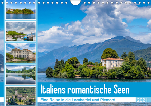 Italiens romantische Seen (Wandkalender 2021 DIN A4 quer) von Di Chito,  Ursula