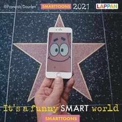 It’s a funny smart world: Postkartenkalender 2021 von Dourlen,  Francois