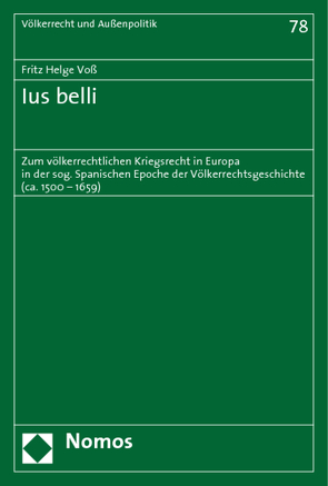 Ius belli von Voß,  Fritz Helge