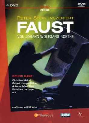 J. W. v. Goethe: Faust von Ganz,  Bruno, Goethe,  Johann Wolfgang von, Hunger-Bühler,  Robert, Nickel,  Christian, Oest,  Johann Adam, Oesterlein,  Christine, Stein,  Peter