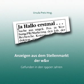 Ja, Hallo erstmal … von Preis,  Ursula