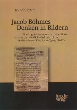 Jacob Böhmes Denken in Bildern von Andersson,  Bo