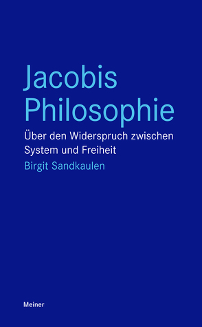 Jacobis Philosophie von Sandkaulen,  Birgit