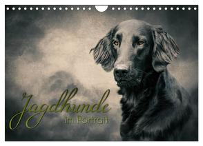 Jagdhunde im Portrait (Wandkalender 2024 DIN A4 quer), CALVENDO Monatskalender von Hollstein,  Alexandra