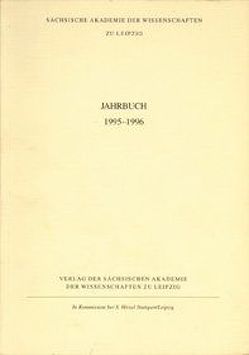 Jahrbuch 1995–1996 von Sächsische Akademie der Wissenschaften zu Leipzig