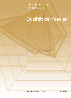 Jahrbuch 2019 Qualität der Medien