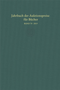 Jahrbuch der Auktionspreise für Bücher, Handschriften und Autographen