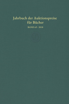 Jahrbuch der Auktionspreise für Bücher, Handschriften und Autographen (Buch + DVD)