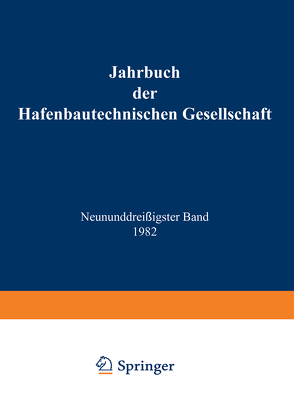 Jahrbuch der Hafenbautechnischen Gesellschaft von Becker,  Wolfgang, Schwab,  Rudolf