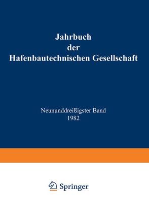 Jahrbuch der Hafenbautechnischen Gesellschaft von Becker,  Wolfgang, Schwab,  Rudolf