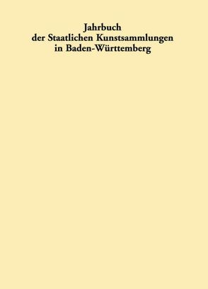 Jahrbuch der Staatlichen Kunstsammlungen in Baden-Württemberg / 2011/2012 von Staatl. Kunsthalle Karlsruhe