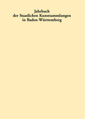 Jahrbuch der Staatlichen Kunstsammlungen in Baden-Württemberg / 2010 von Staatl. Kunsthalle Karlsruhe