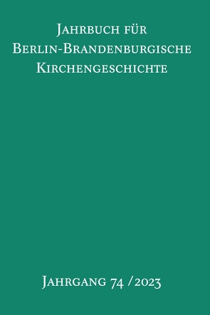 Jahrbuch für Berlin-Brandenburgische Kirchengeschichte