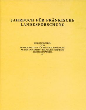 Jahrbuch für fränkische Landesforschung