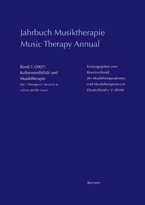 Jahrbuch Musiktherapie / Music Therapy Annual von Schirmer,  Hanna