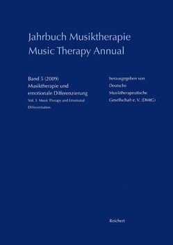 Jahrbuch Musiktherapie / Music Therapy Annual von Schirmer,  Hanna