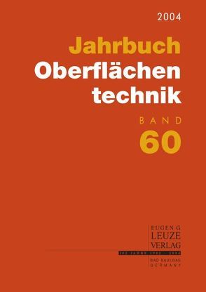 Jahrbuch Oberflächentechnik von Suchentrunk,  Richard