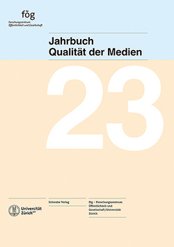 Jahrbuch Qualität der Medien 2023