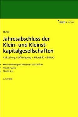 Jahresabschluss der Klein- und Kleinstkapitalgesellschaften von Theile,  Carsten