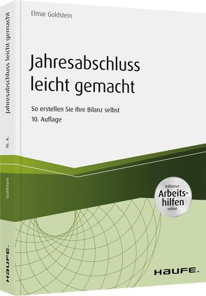 Jahresabschluss leicht gemacht – mit Arbeitshilfen online von Goldstein,  Elmar