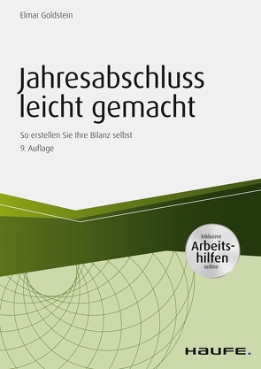 Jahresabschluss leicht gemacht – mit Arbeitshilfen online von Goldstein,  Elmar