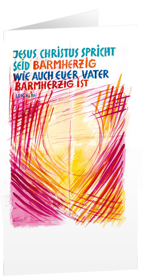 Jahreslosung 2021 – Faltkarte mit Betrachtung (5er-Set) von Felger,  Andreas