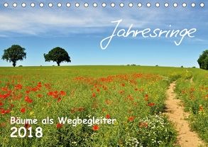 Jahresringe – Bäume als Wegbegleiter (Tischkalender 2018 DIN A5 quer) von Düll,  Sigrun