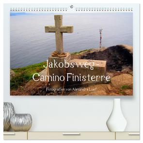 Jakobsweg – Camino Finisterre (hochwertiger Premium Wandkalender 2024 DIN A2 quer), Kunstdruck in Hochglanz von Luef,  Alexandra