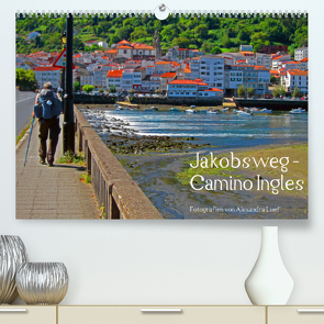 Jakobsweg – Camino Ingles (Premium, hochwertiger DIN A2 Wandkalender 2023, Kunstdruck in Hochglanz) von Luef,  Alexandra