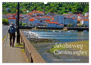 Jakobsweg – Camino Ingles (Wandkalender 2024 DIN A3 quer), CALVENDO Monatskalender von Luef,  Alexandra