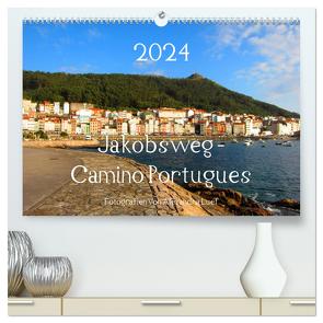 Jakobsweg – Camino Portugues (hochwertiger Premium Wandkalender 2024 DIN A2 quer), Kunstdruck in Hochglanz von Luef,  Alexandra