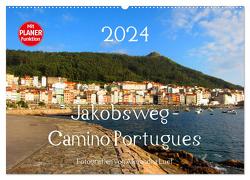 Jakobsweg – Camino Portugues (Wandkalender 2024 DIN A2 quer), CALVENDO Monatskalender von Luef,  Alexandra