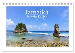 Jamaika – Perle der Karibik 2024 (Tischkalender 2024 DIN A5 quer), CALVENDO Monatskalender von Holiday Tours,  Irie