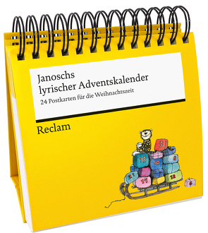 Janoschs lyrischer Adventskalender | Dekorativer Postkarten-Adventskalender zum Aufstellen von Janosch von Janosch