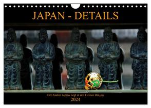 Japan – Details (Wandkalender 2024 DIN A4 quer), CALVENDO Monatskalender von Baur,  Céline