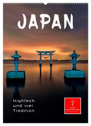 Japan – Hightech und viel Tradition (Wandkalender 2024 DIN A2 hoch), CALVENDO Monatskalender von Roder,  Peter