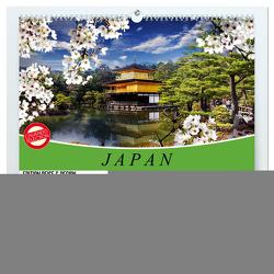 Japan. Im Land des Lächelns (hochwertiger Premium Wandkalender 2024 DIN A2 quer), Kunstdruck in Hochglanz von Stanzer,  Elisabeth