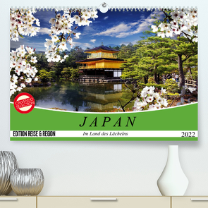 Japan. Im Land des Lächelns (Premium, hochwertiger DIN A2 Wandkalender 2022, Kunstdruck in Hochglanz) von Stanzer,  Elisabeth