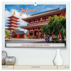 Japan – Land der aufgehenden Sonne (hochwertiger Premium Wandkalender 2024 DIN A2 quer), Kunstdruck in Hochglanz von Nürnberg,  Fiorelino