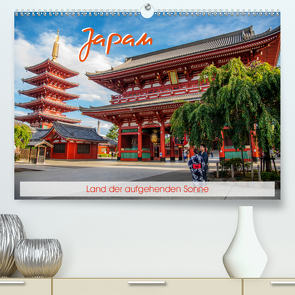 Japan – Land der aufgehenden Sonne (Premium, hochwertiger DIN A2 Wandkalender 2021, Kunstdruck in Hochglanz) von Nürnberg,  Fiorelino