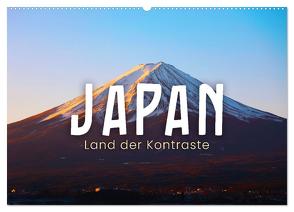 Japan – Land der Kontraste (Wandkalender 2024 DIN A2 quer), CALVENDO Monatskalender von Monkey,  Happy