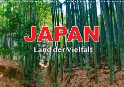 Japan – Land der Vielfalt (Wandkalender 2024 DIN A3 quer), CALVENDO Monatskalender von Pappon,  Stefanie