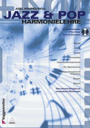 Jazz & Pop Harmonie-Lehre von Kemper-Moll,  Axel