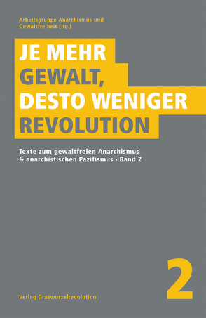 Je mehr Gewalt, desto weniger Revolution von Arbeitsgruppe Anarchismus und Gewaltfreiheit