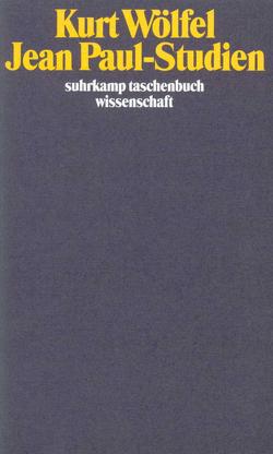 Jean-Paul-Studien von Buschendorf,  Bernhard, Wölfel,  Kurt