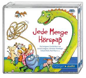 Jede Menge Hörspaß (3CD) von Dietl,  Erhard, Hansen,  Christiane, Lindgren,  Astrid, Maar,  Paul, Nöstlinger ,  Christine