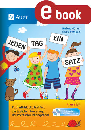 Jeden Tag ein Satz – Klasse 3-4 von Hürten,  Barbara, Pronobis,  Nicola